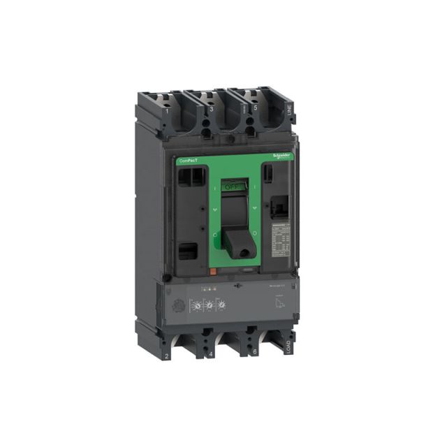 Circuit Breaker NSX400H 70kA 415VAC 3P MicroLogic 2.3 Trip Unit 250A C40H32D250