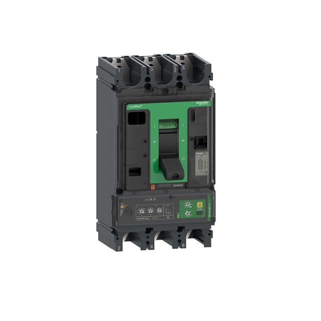 Αυτόματος Διακόπτης Ισχύος NSX630N 50kA 415VAC Μονάδα Ελέγχου Vigi MicroLogic 4.3 570A 3P3D C63N34V5