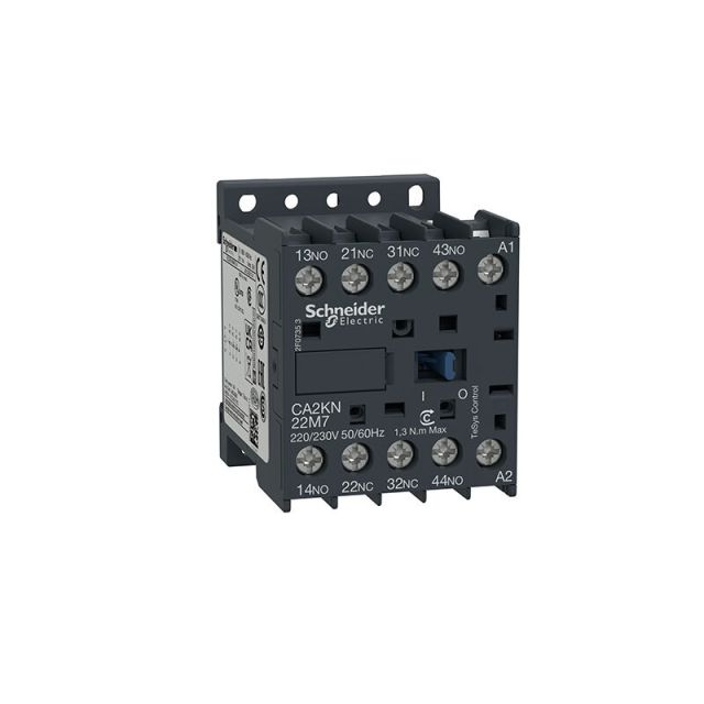 Βοηθητικό Ρελέ Ελέγχου 2NO+2NC 690V 200V AC Πηνίο TeSys Κ CA2KN22L7