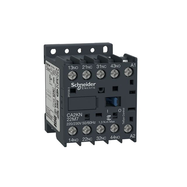 Βοηθητικό Ρελέ Ελέγχου 2NO+2NC 690V 400-415V AC Πηνίο TeSys Κ CA2KN22N7