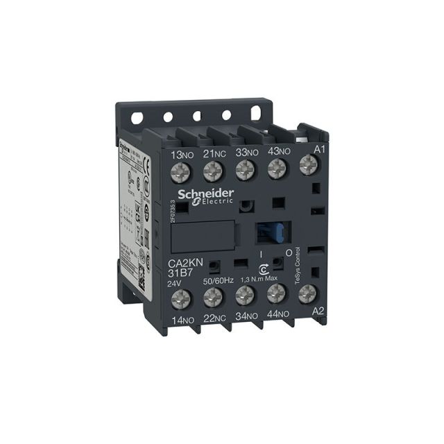Βοηθητικό Ρελέ Ελέγχου 3NO+1NC 690V 400V AC Πηνίο TeSys Κ CA2KN31V7
