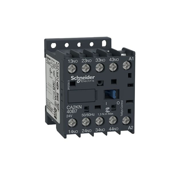 Βοηθητικό Ρελέ Ελέγχου 4NO 690V 48V AC Πηνίο TeSys Κ CA2KN40E7