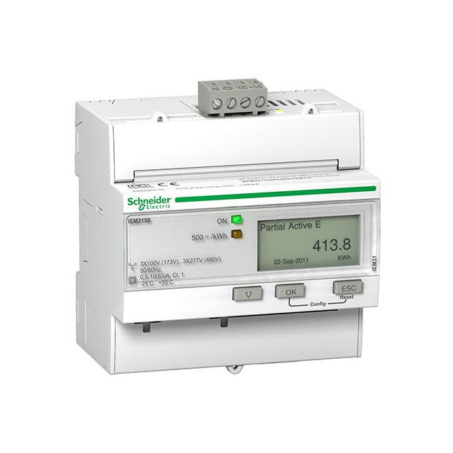 Μετρητής Ενέργειας 3Φ A9MEM3150