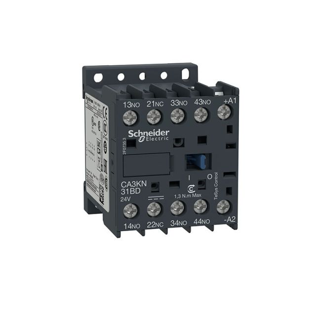 Βοηθητικό Ρελέ Ελέγχου 3NO+1NC 690V 220V DC Πηνίο TeSys Κ CA3KN31MD