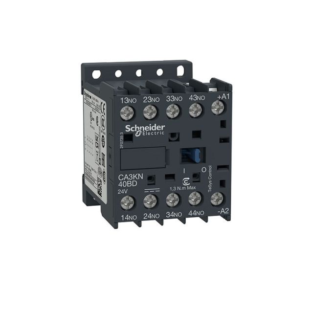 Βοηθητικό Ρελέ Ελέγχου 4NO 690V 80V DC Πηνίο TeSys Κ CA3KN40EPD