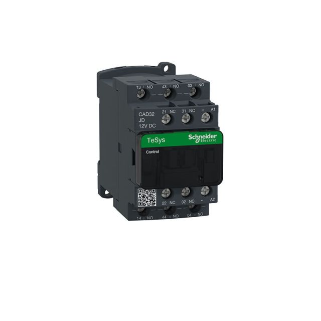 Βοηθητικό Ρελέ Ελέγχου 3NO+2NC 690V 12V DC Πηνίο TeSys D CAD32JD