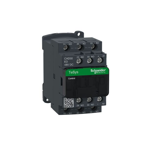 Βοηθητικό Ρελέ Ελέγχου 5NO 690V 48V DC Πηνίο TeSys D CAD50ED