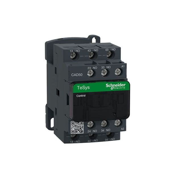 Βοηθητικό Ρελέ Ελέγχου 5NO 690V 115V AC Πηνίο TeSys D CAD50FE7