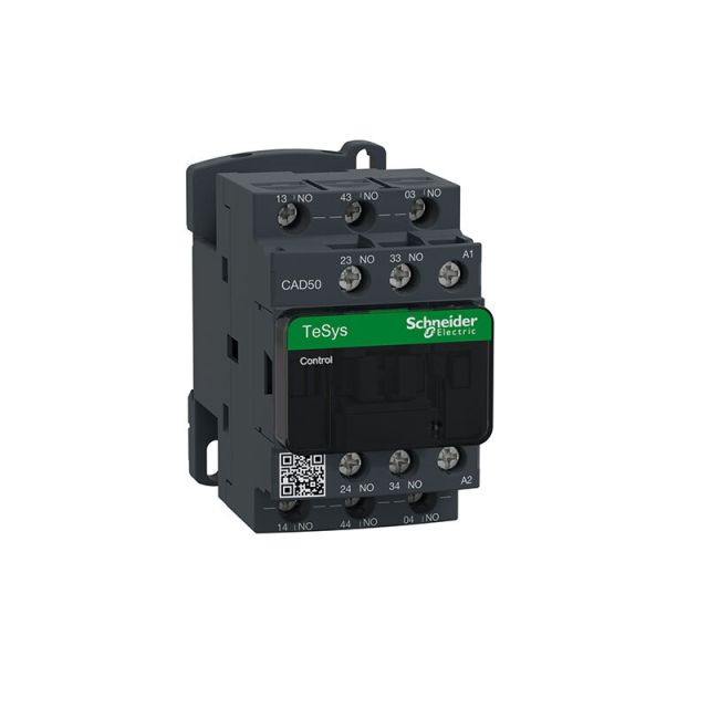 Βοηθητικό Ρελέ Ελέγχου 5NO 690V 120V AC Πηνίο TeSys D CAD50G7