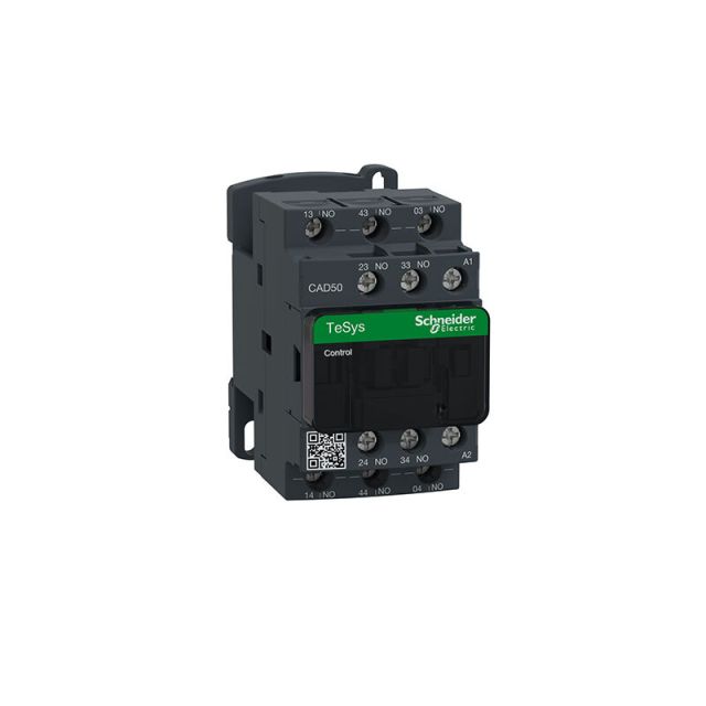 Βοηθητικό Ρελέ Ελέγχου 5NO 690V 220V AC Πηνίο TeSys D CAD50M7