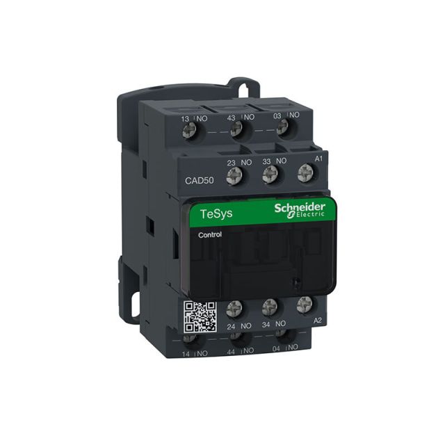 Βοηθητικό Ρελέ Ελέγχου 5NO 690V 380V AC Πηνίο TeSys D CAD50Q7