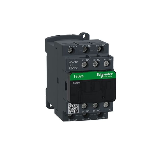 Βοηθητικό Ρελέ Ελέγχου 5NO 690V 72V DC Πηνίο TeSys D CAD50SD