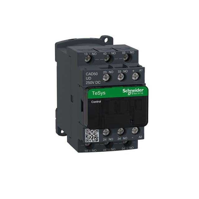 Βοηθητικό Ρελέ Ελέγχου 5NO 690V 250V DC Πηνίο TeSys D CAD50UD