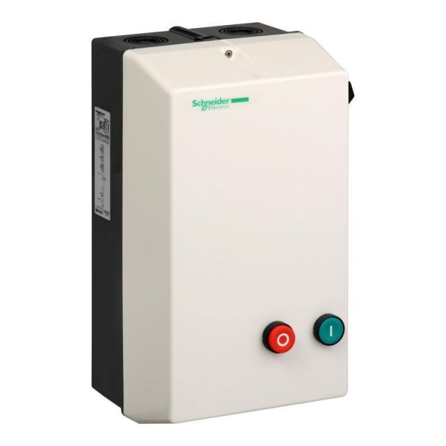 Enclosed DOL Starter TeSys LE 12A-230VAC Coil LE4D12P7