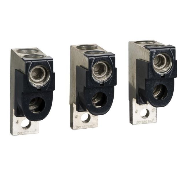 Σετ 3 Ακροδεκτών Compact NSX 2 Καλώδια 50-120mm² LV429218