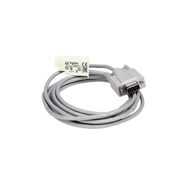 SUB-D 9-pin Connection Cable with Computer 3m Zelio Logic SR2CBL01