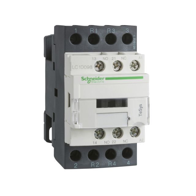 TeSys Contactor 2P2R 20A 1A/1K 24VAC LC1D098B7
