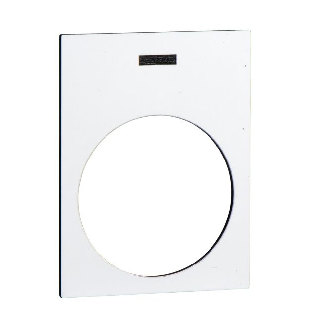 Legend 30X40Mm White ZB2BY4930