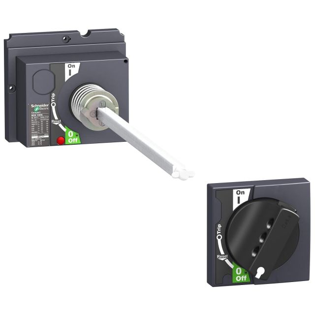 Extended Rotary Handle Compact NSX100-160-250 Black,185mm-600mm,IP65 LV429338