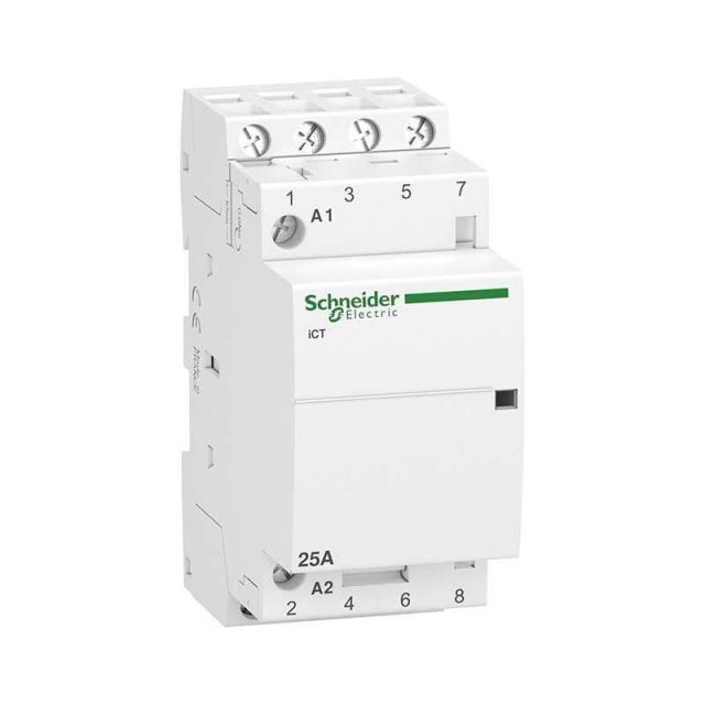 Ρελέ Ράγας Τετραπολικό 25A 230VAC 4A