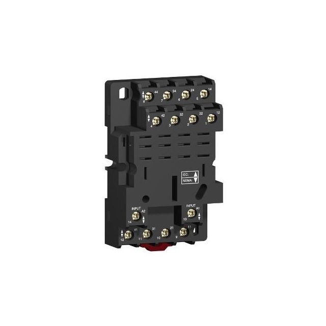 Socket Mixed Contact 16A 250V with Screw Clamp Terminals RPM4 RPZF4