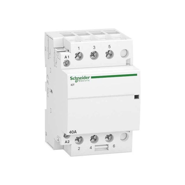Ρελέ Ράγας ACT19 iCT Τριπολικό 40A 230V 3A A9C20843