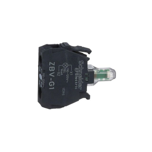 Φωτιζόμενο Σώμα Ενδεικτικής Λυχνίας Φ22 Άσπρο ZBVG1