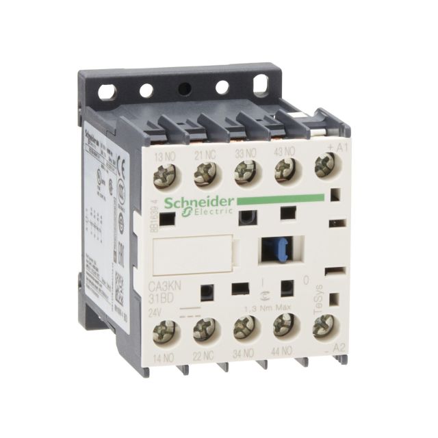 Ρελέ Βοηθητικό 24VDC 3F+10 CA3KN31BD