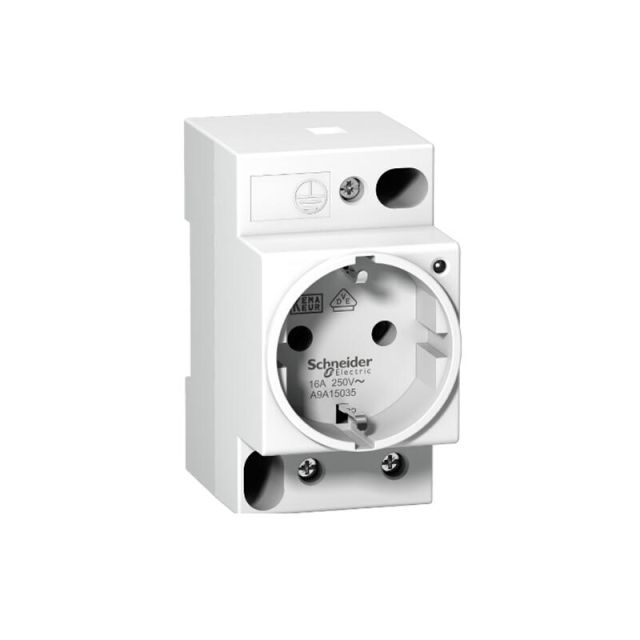 Rail Plug Socket  Ipc With Led 16A A9A15035