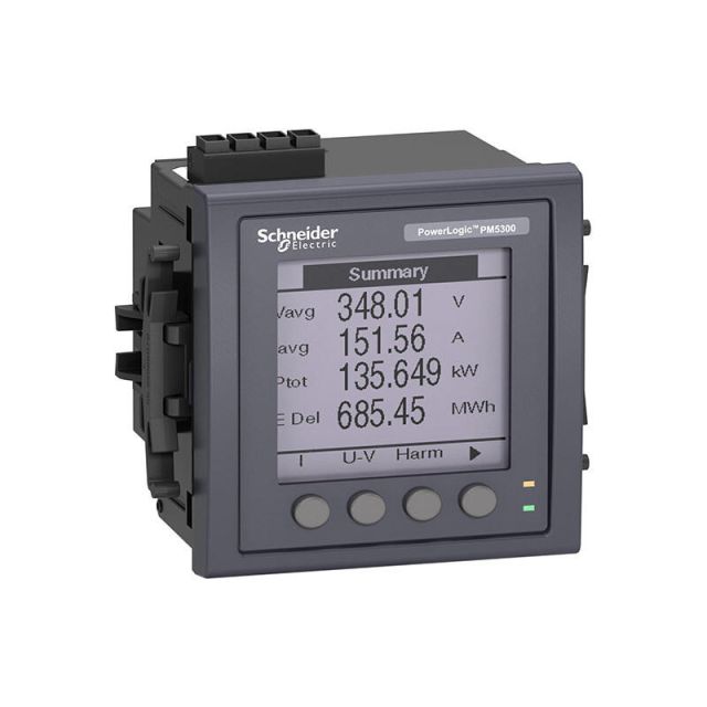 PM5320 Meter Ethernet up to 31st H 256K 2DI/2DO 35 Alarms METSEPM5320