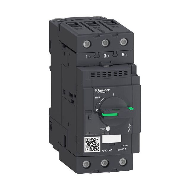 Μαγνητικός Διακόπτης Προστασίας 3P 40A GV3L40