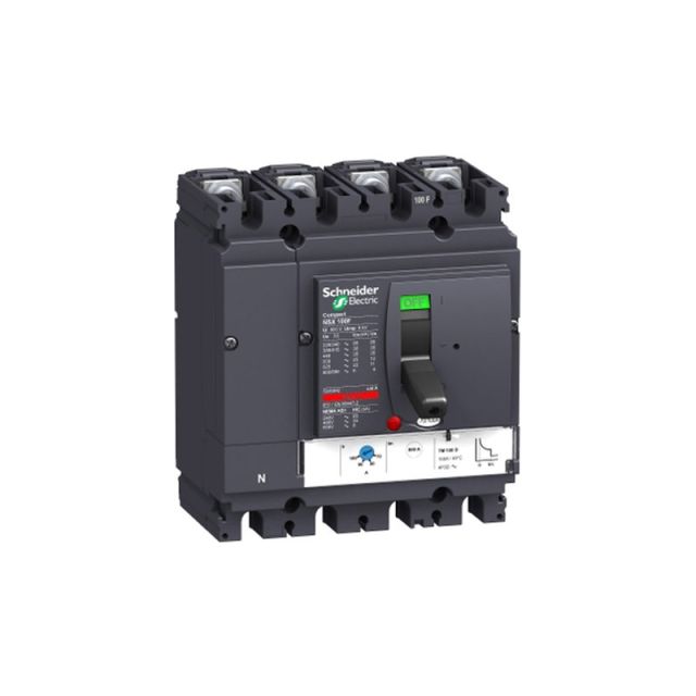 Αυτόματος Διακόπτης Ισχύος NSX100F 4P4d TM50D 36kA-380Vac LV429653