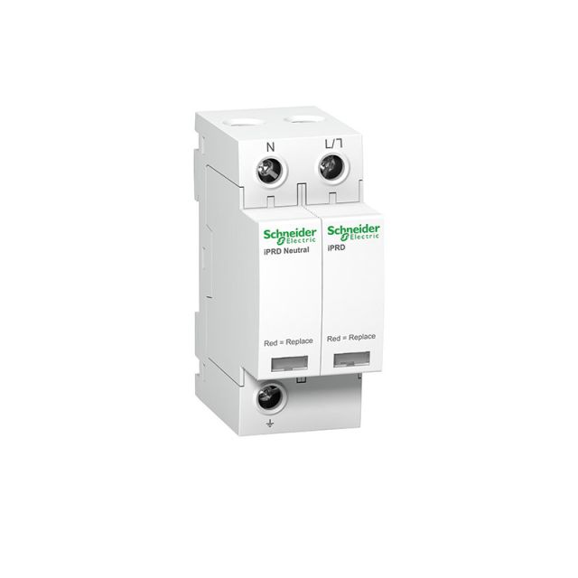 Lightning Arrester 1P+N with Remote Indication Acti 9 iPRD8 A9L08501