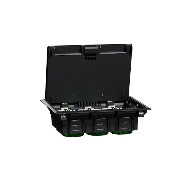 Unica System Ενδοδαπέδιο Κουτί 6 Μηχανισμών INS52122