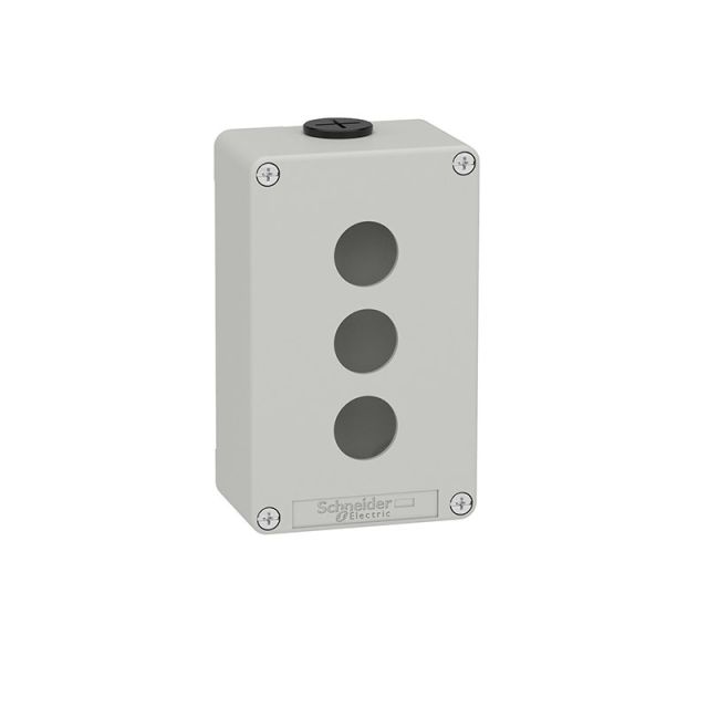 Κενό Πλαίσιο Ελέγχου 3 Θέσεις Γκρι XAPD2203