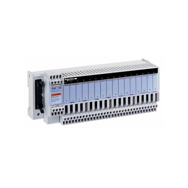 Base Electromechanical Solide State Relay 16 Channels Relay 12.5mm ABE7P16T330