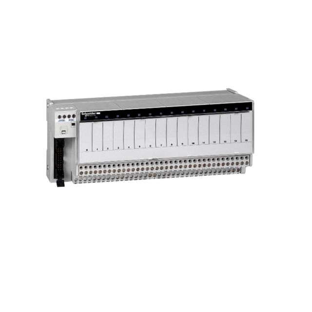 Base with Plug in Electromechanical Relay 16 Channels Relay 10mm ABE7R16T210
