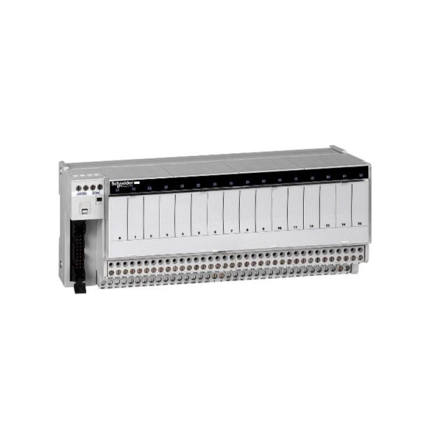 Base with Plug in Electromechanical Relay 16 Channels Relay 10mm ABE7R16T212