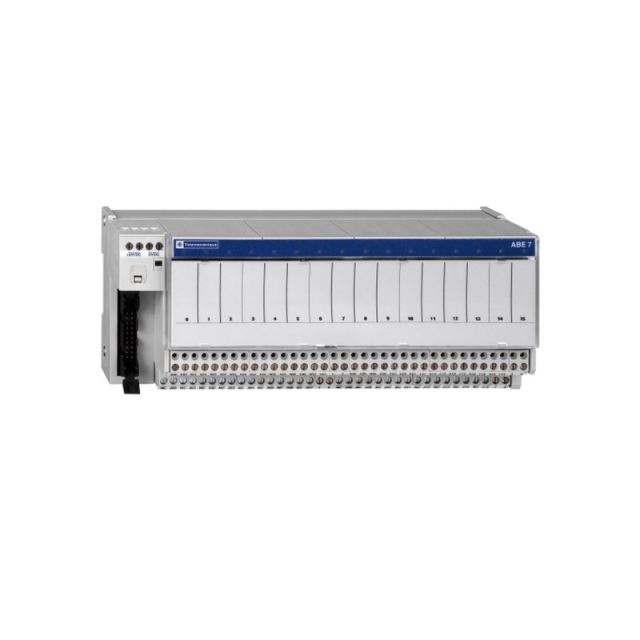 Base with Plug in Electromechanical Relay 16 Channels Relay 12.5mm ABE7R16T370