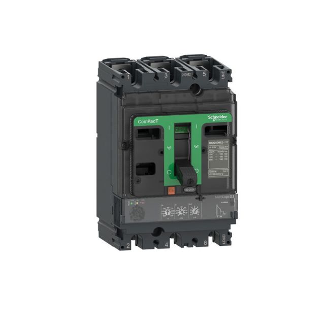 Circuit Breaker NSX100H MicroLogic 2.2 40A 3P3D C10H32D040