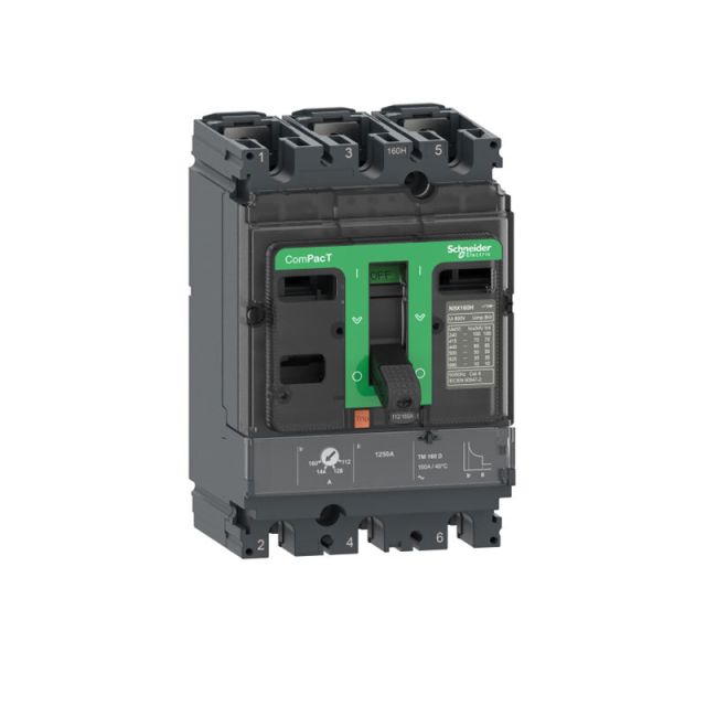 Διακόπτης Ισχύος NSX100H TMD 80A 3P3D C10H3TM080