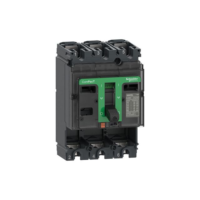 Circuit Breaker Basic Frame NSX100L 150kA/415V 3 Poles 100A Frame Rating without Trip Unit C10L3