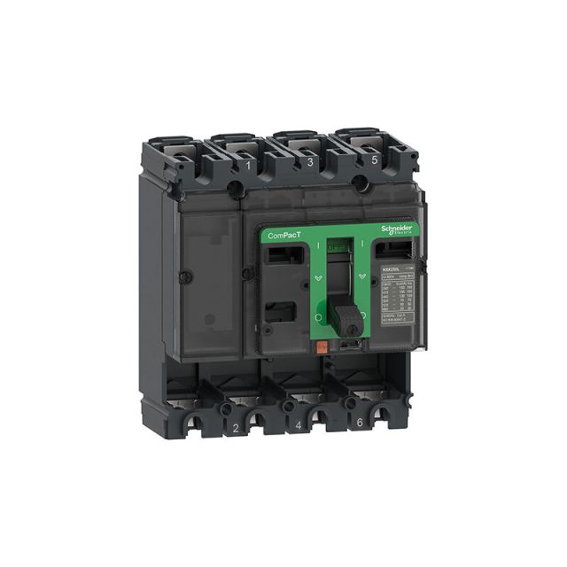 Circuit Breaker Basic Frame NSX100L 150kA/415V 4 Poles 100A Frame Rating without Trip Unit C10L4