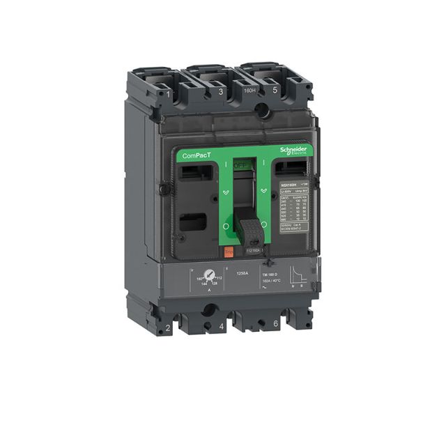 Circuit Breaker NSX100N TMD 80A 3P3D C10N3TM080