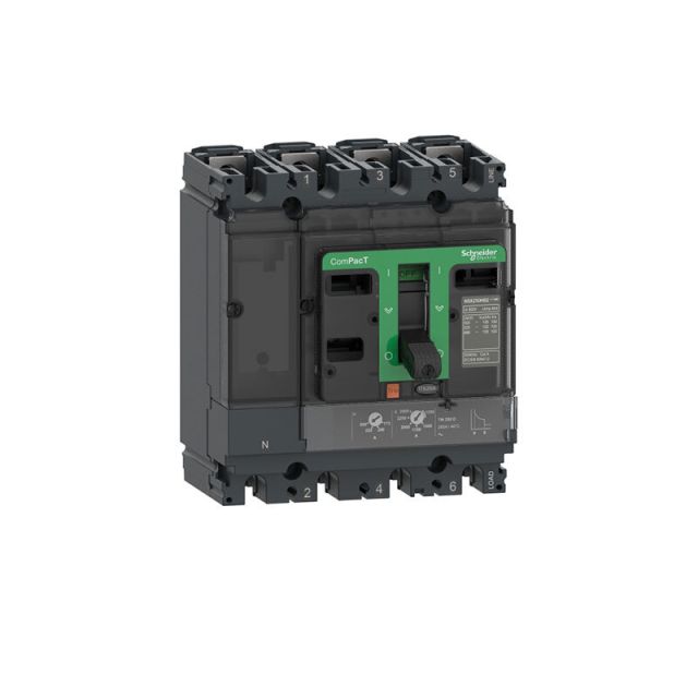 Αυτόματος Διακόπτης Ισχύος NSX100N 50kA στα 415V Μονάδα Ελέγχου VigiMicroLogic 4.2 100A 4P4D C10