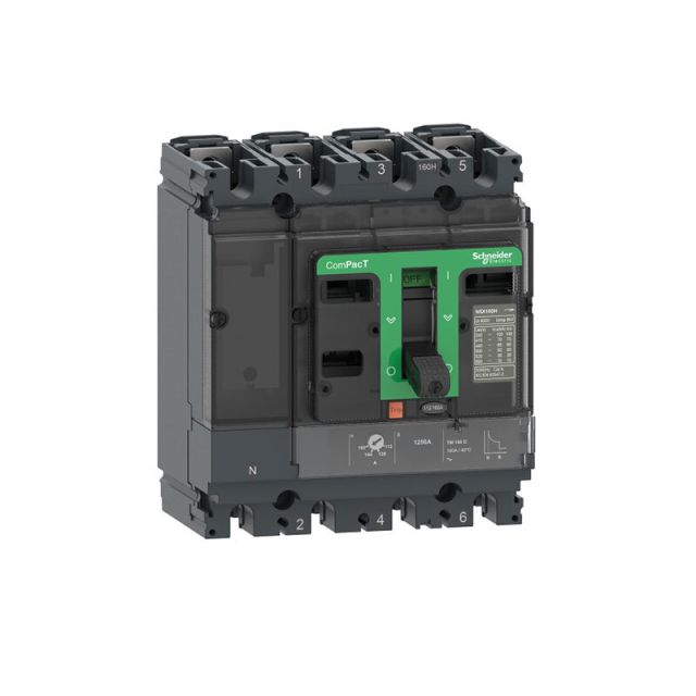 Διακόπτης Ισχύος NSX100R TMD 100A 4P4D C10R4TM100