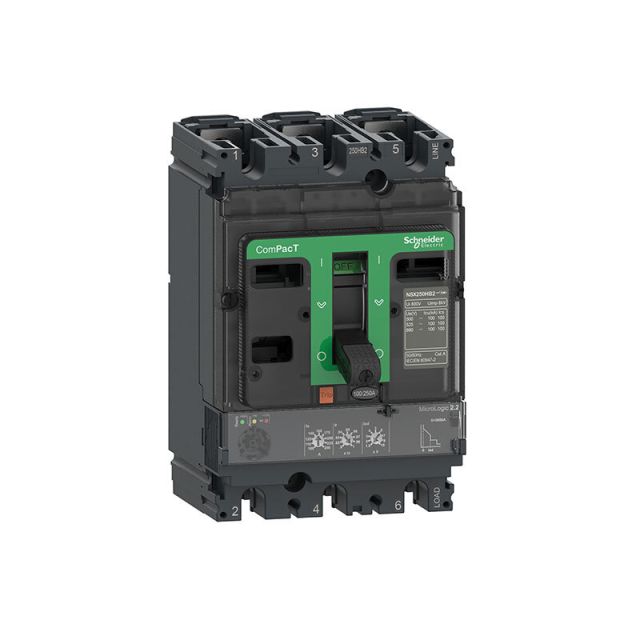Circuit Breaker NSX100HB2 MicroLogic 2.2 40A 3P3D C10W32D040