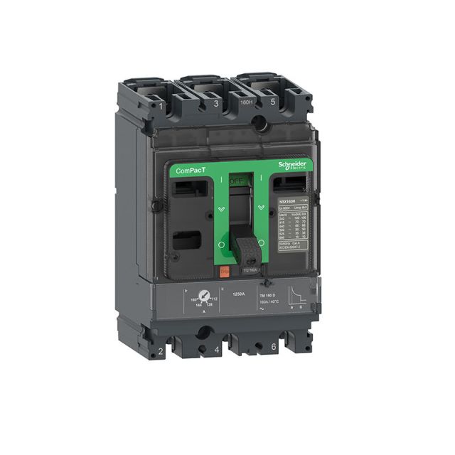 Circuit Breaker NSX100HB2 TMD 63A 3P3D C10W3TM063