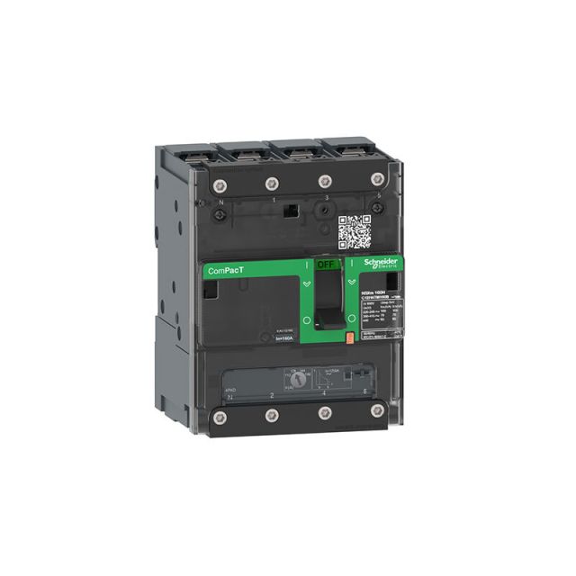 Circuit Breaker NSXm 63B 25kA 415V 4P3DTMD Trip Unit 50A Lugs/Busbars C11B6TM050B