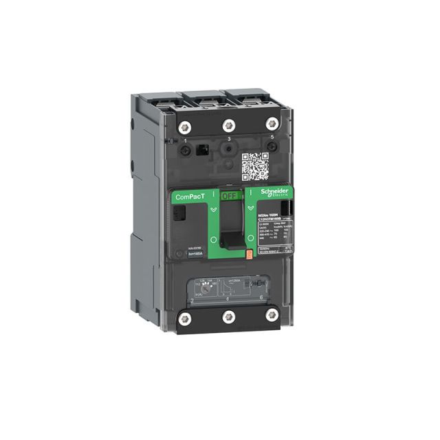 Circuit Breaker NSXm 63E 16kA 415VA 3P TMD Trip Unit 25A Lugs/Busbars C11E3TM025B